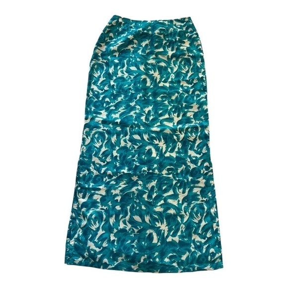 Anthropologie Dresses & Skirts - Anthropologie Silk Floral Maxi Skirt Size 2